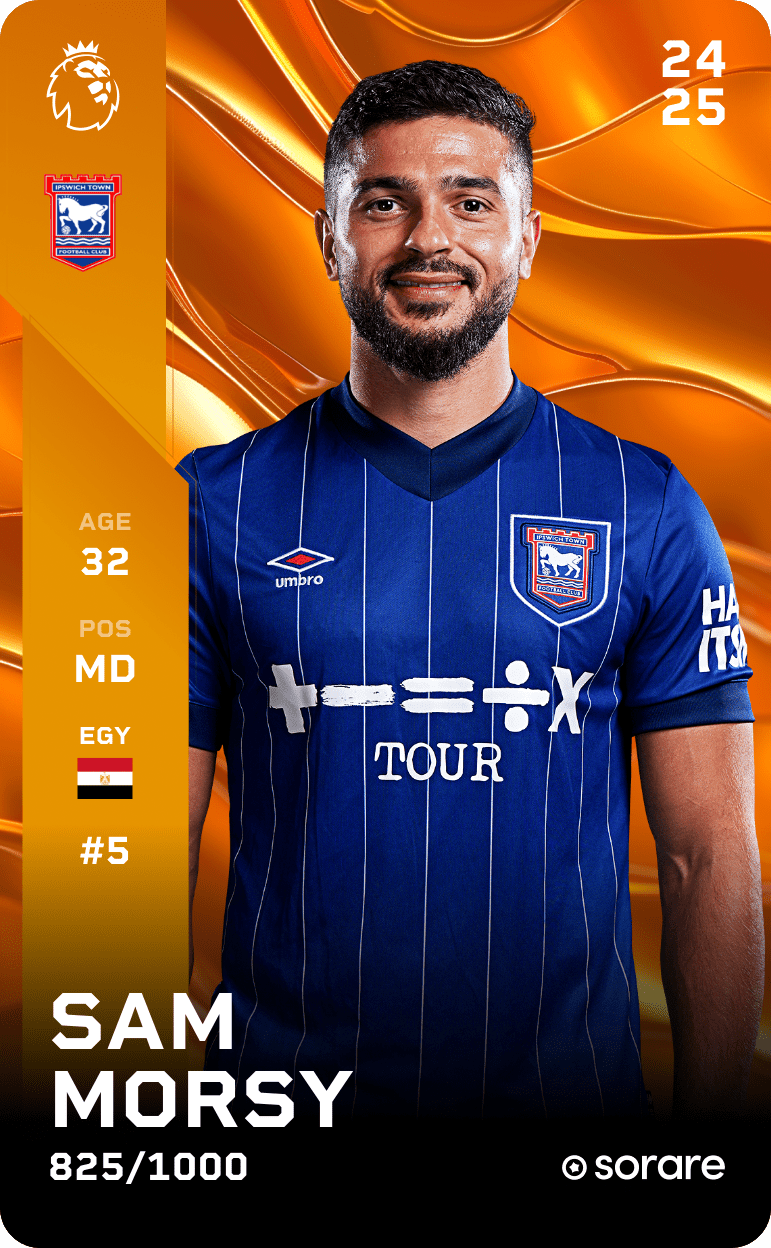 Sam Morsy 2024-25 • Limited 825/1000