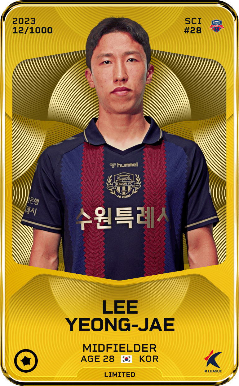 Lee Yeong-Jae 2023-24 • Limited 12/1000