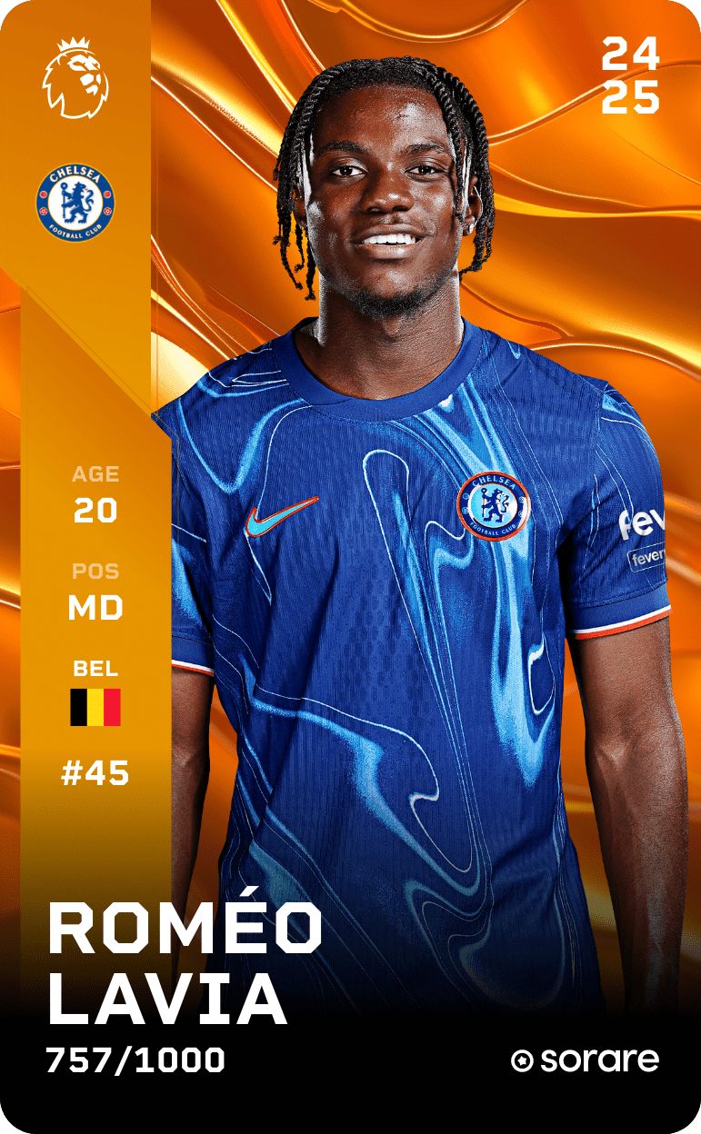 Roméo Lavia 2024-25 • Limited 757/1000