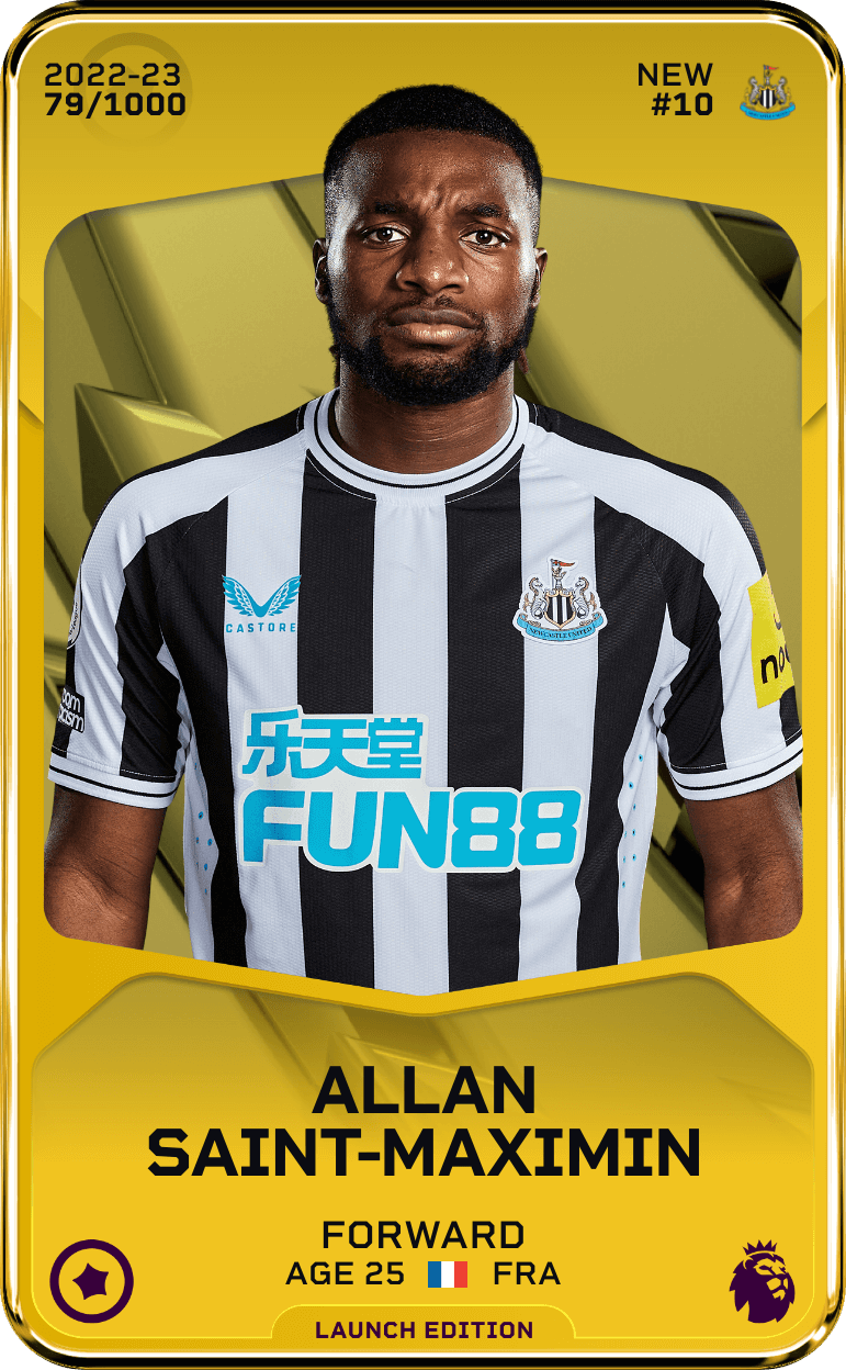Allan Saint-Maximin 2022-23 • Limited 79/1000