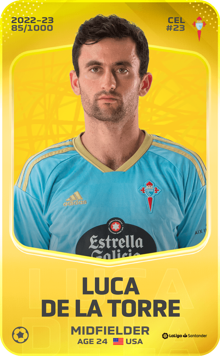 Luca de la Torre 2022-23 • Limited 85/1000