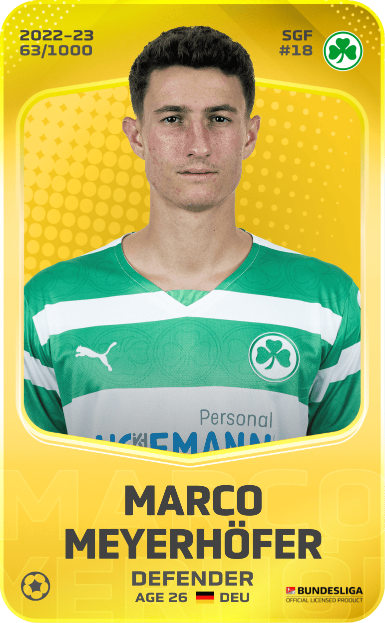 Marco Meyerhöfer 2022-23 • Limited 63/1000