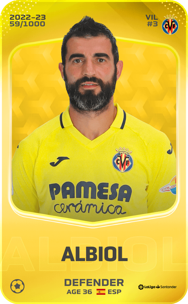 Albiol 2022-23 • Limited 59/1000