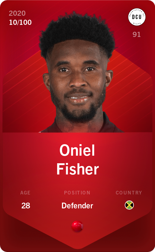 Sorare - Sorare Official - Oniel Fisher 2020-21 • Rare 10/100 - NFT # 93006251489400253284745634688879916892942720189935715027800340614386284239766
