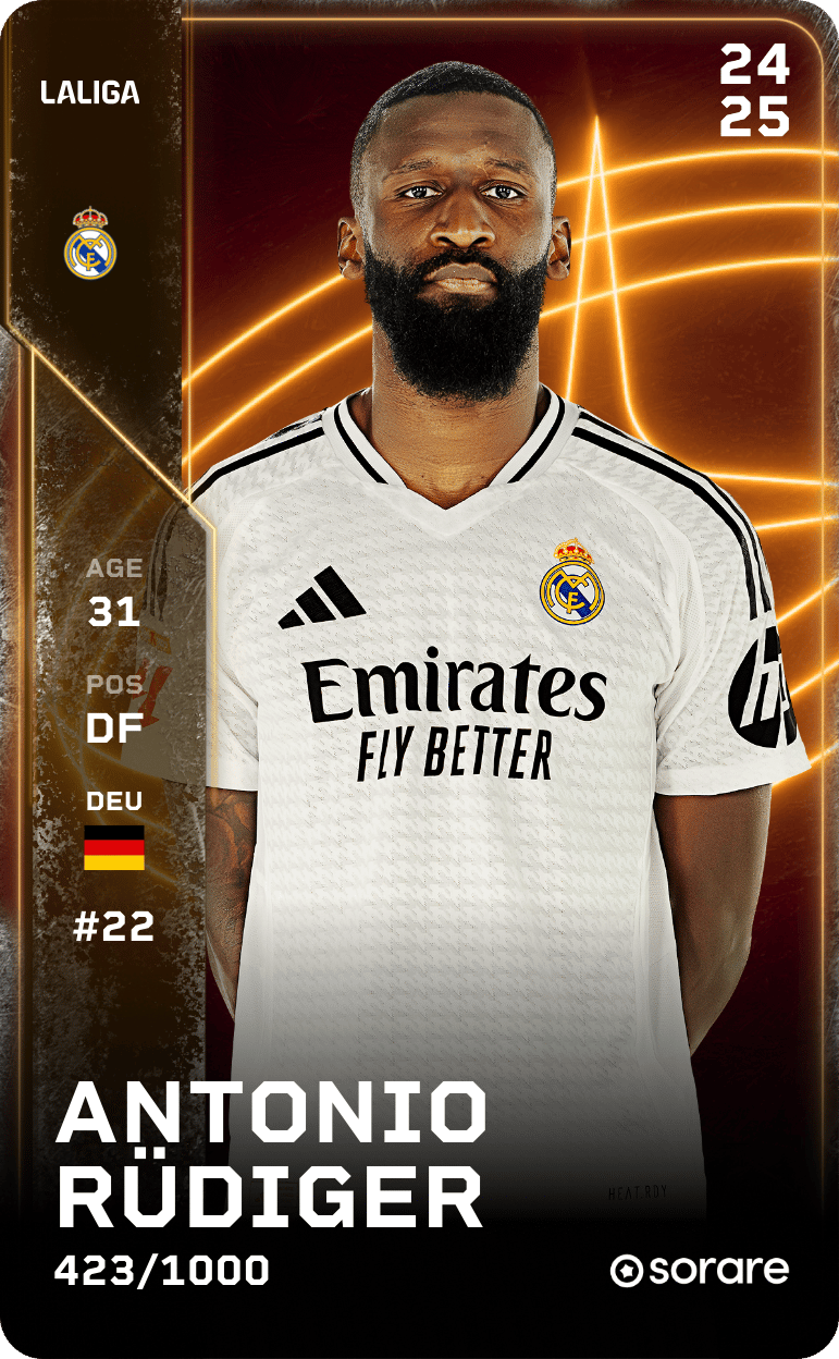 Antonio Rüdiger 2024-25 • Limited 423/1000