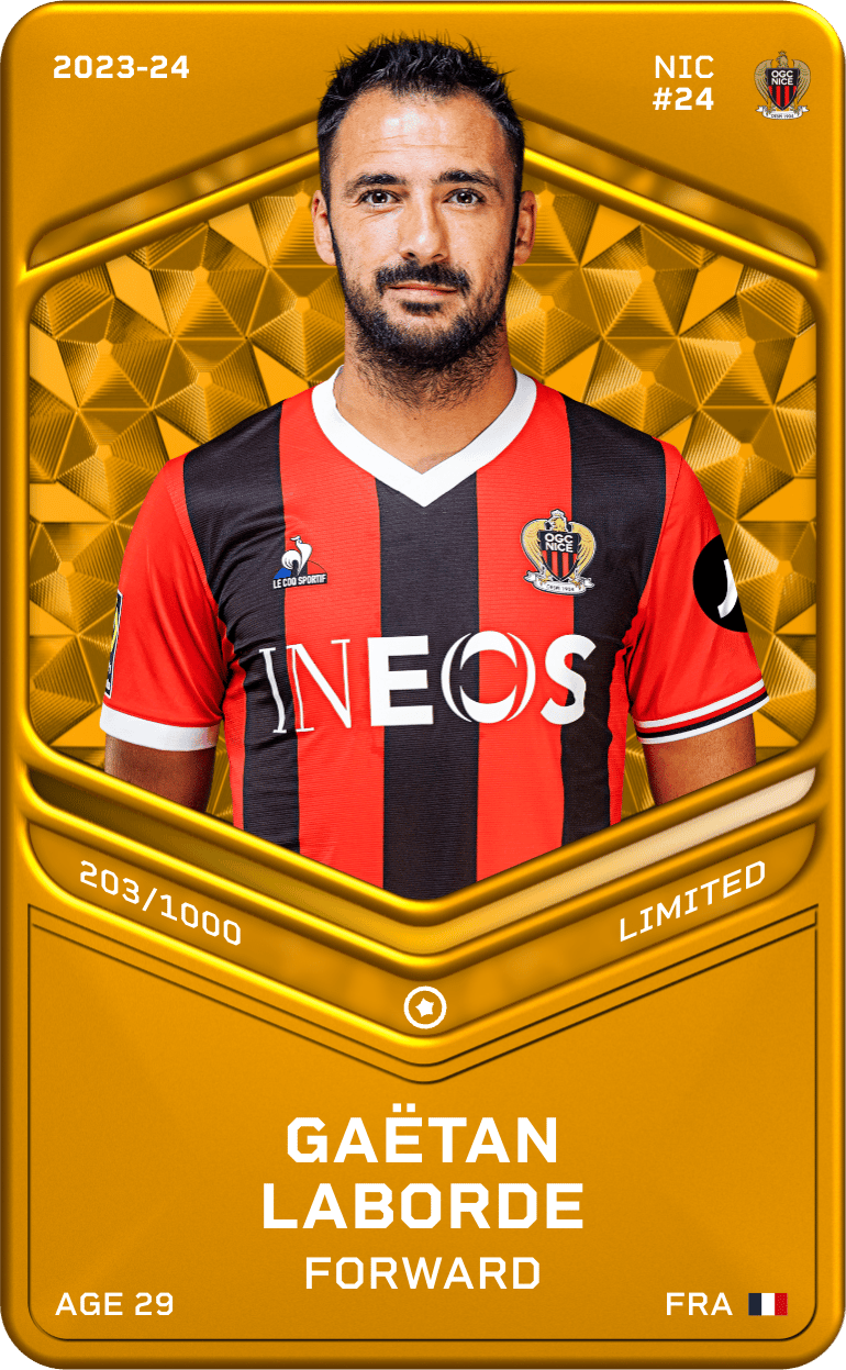 Gaëtan Laborde 2023-24 • Limited 203/1000