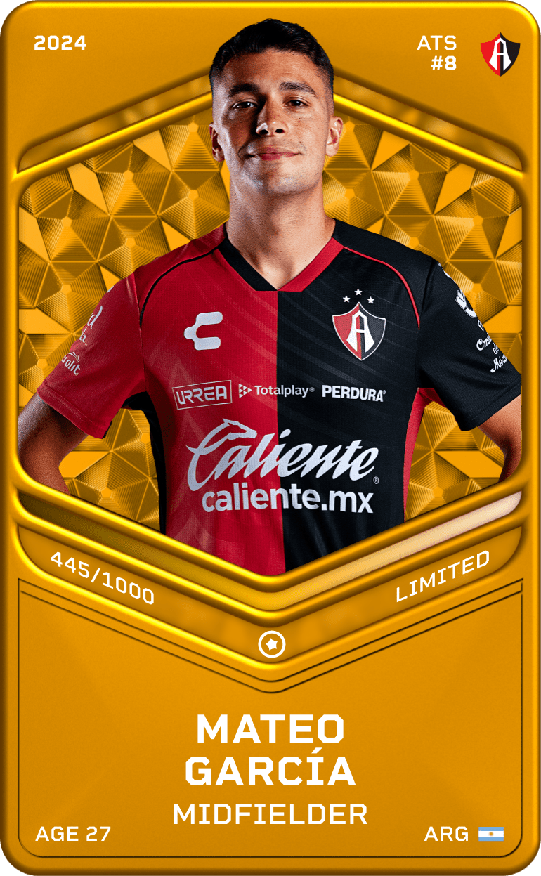 Mateo García 2024-25 • Limited 445/1000