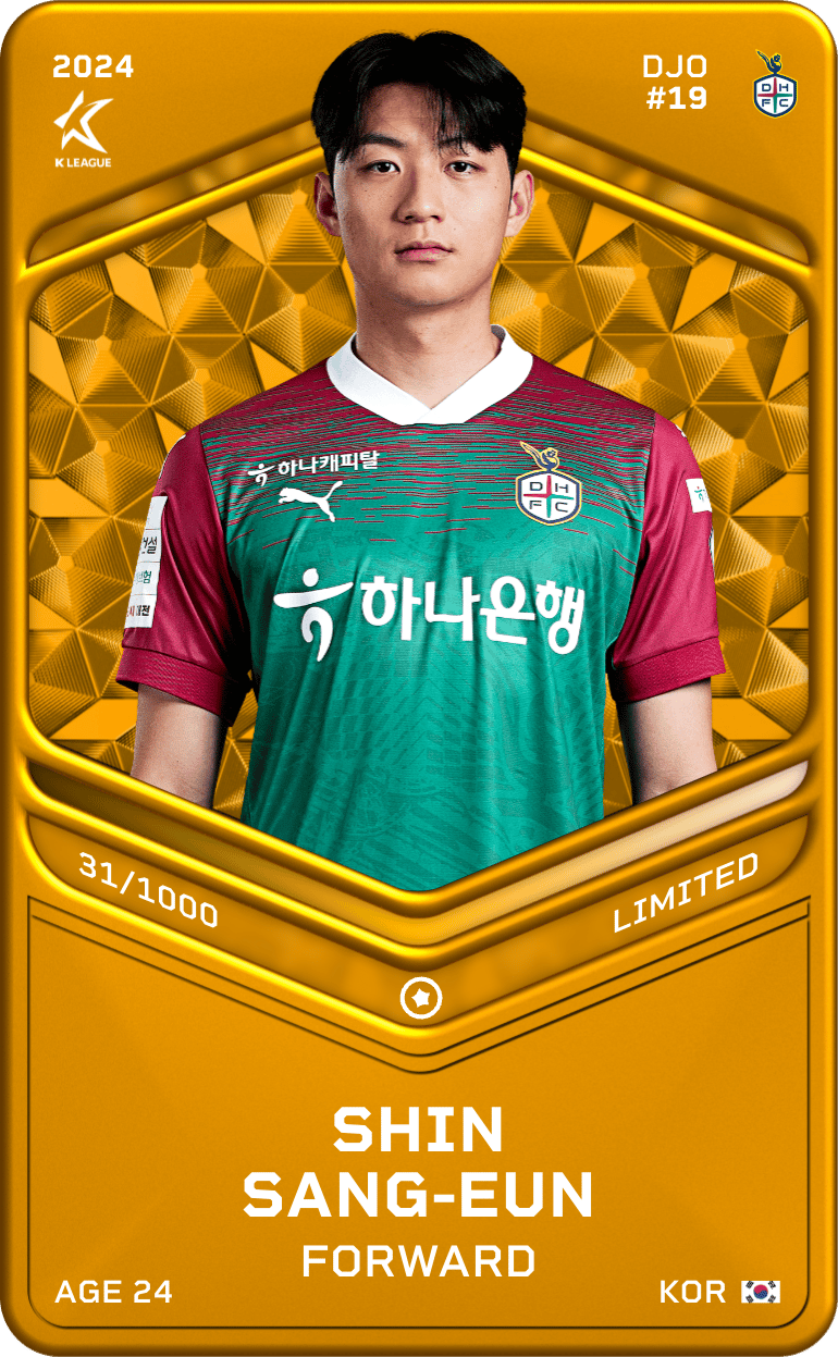 Shin Sang-Eun 2024-25 • Limited 31/1000