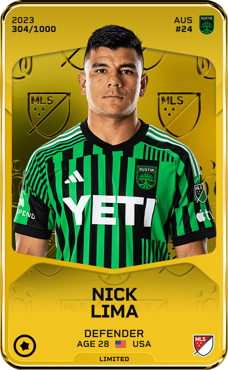 Nick Lima 2023-24 • Limited 304/1000