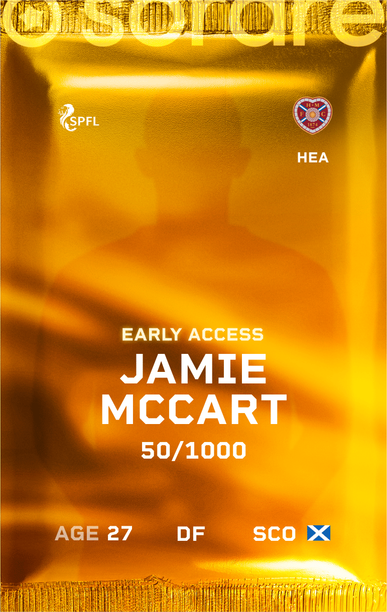 Jamie Mccart 2024-25 • Limited 50/1000