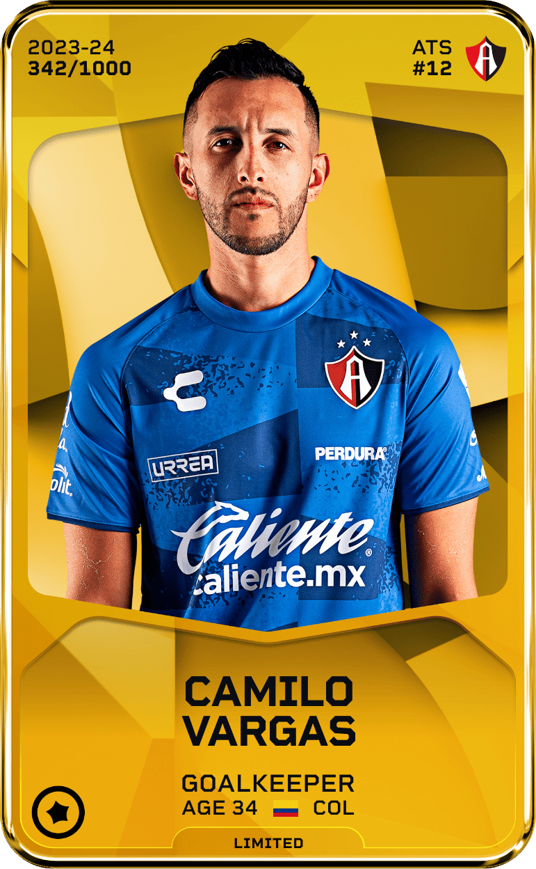 Camilo Vargas 2023-24 • Limited 342/1000