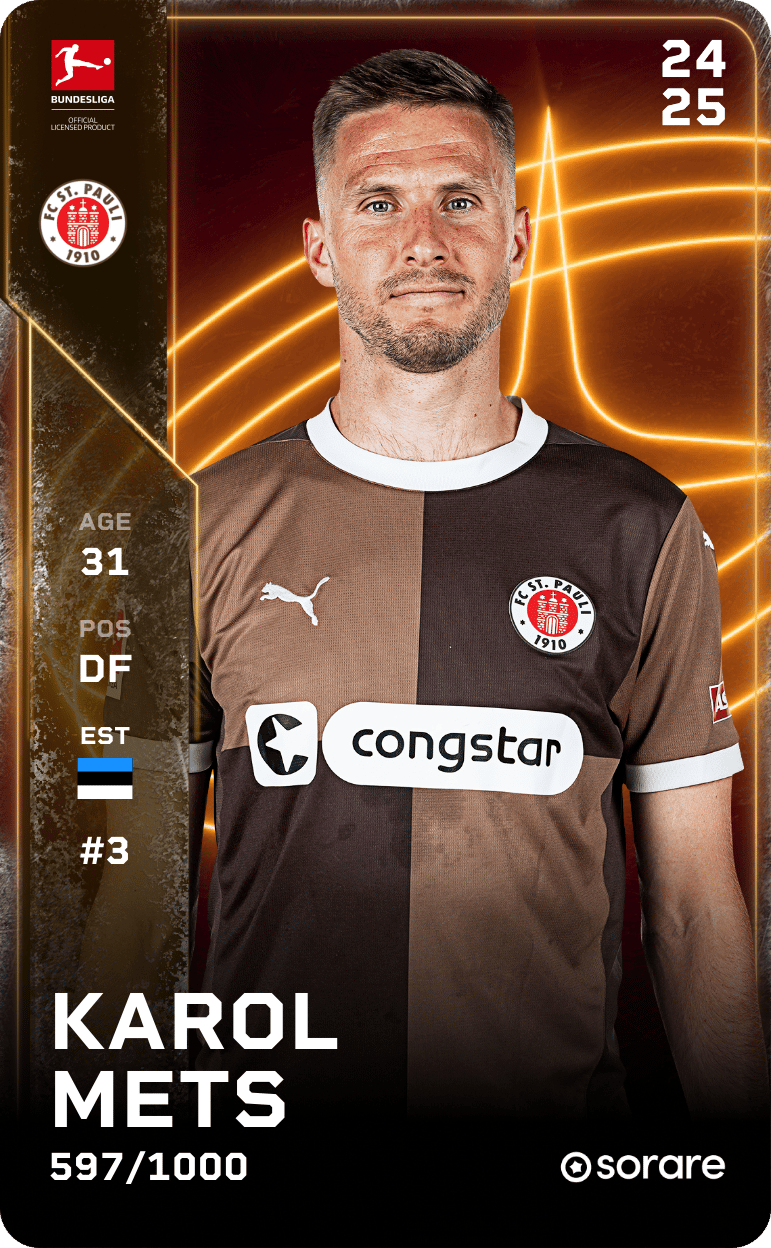 Karol Mets 2024-25 • Limited 597/1000
