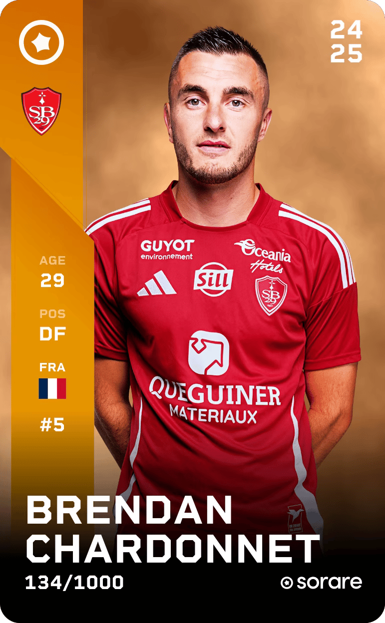 Brendan Chardonnet 2024-25 • Limited 134/1000