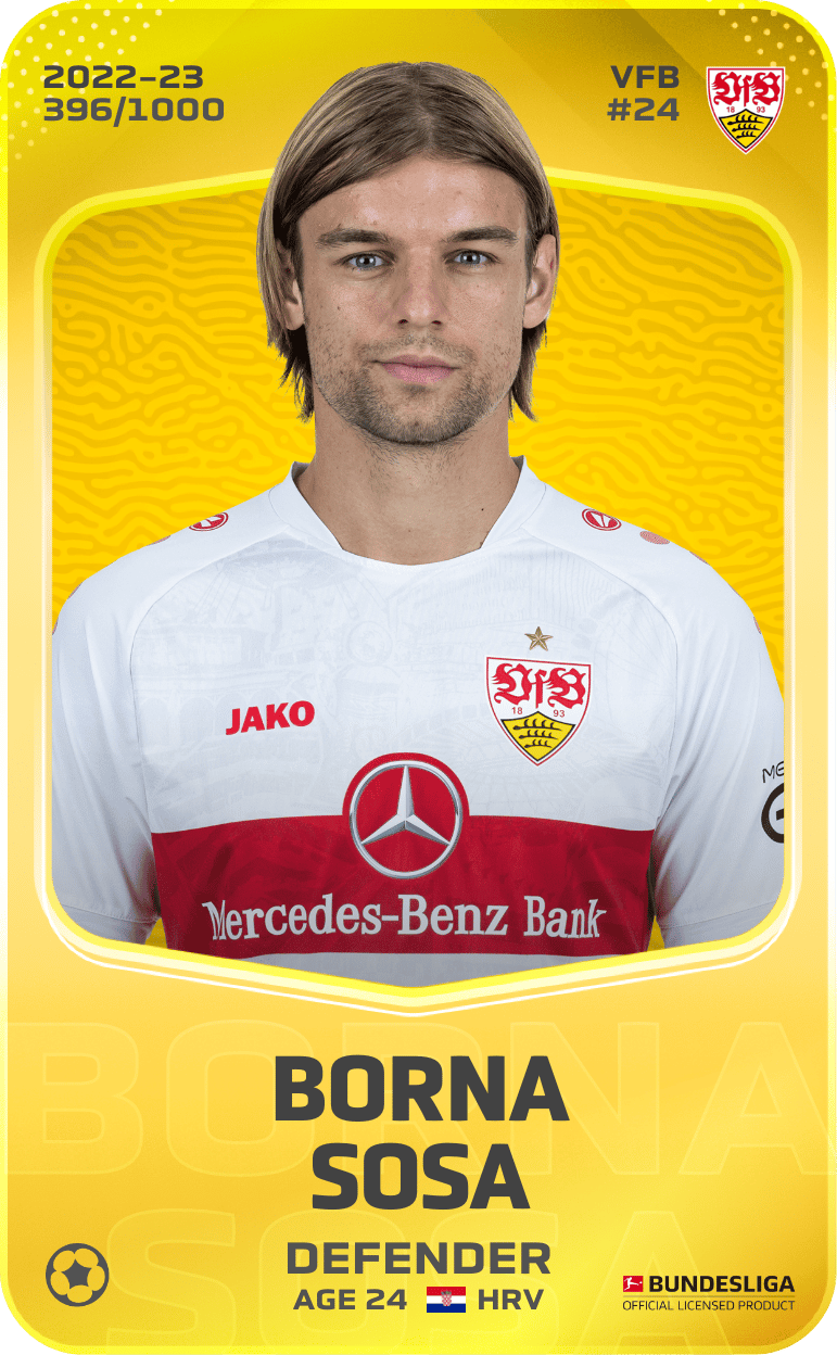 Borna Sosa 2022-23 • Limited 396/1000