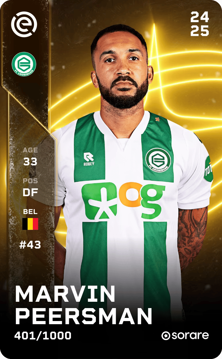 Marvin Peersman 2024-25 • Limited 401/1000