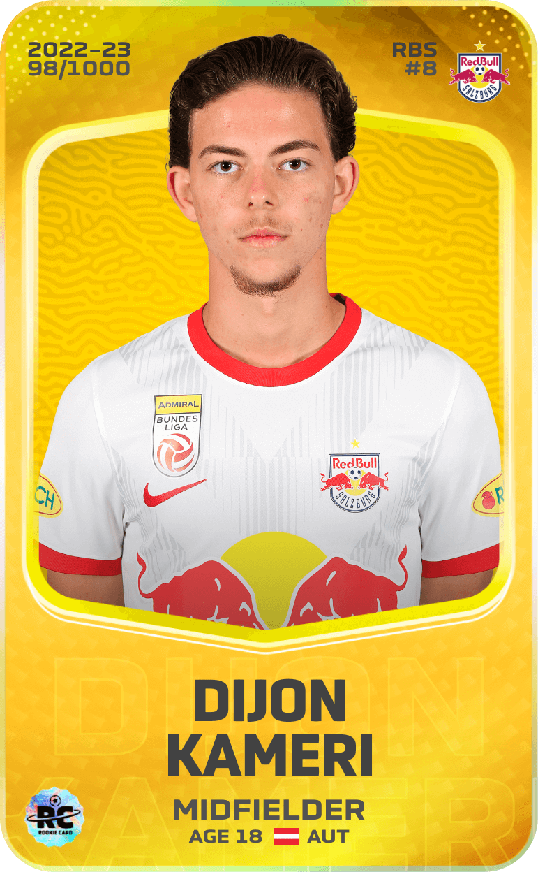 Dijon Kameri 2022-23 • Limited 98/1000