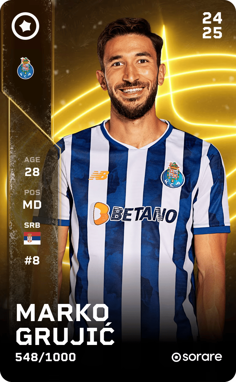 Marko Grujić 2024-25 • Limited 548/1000