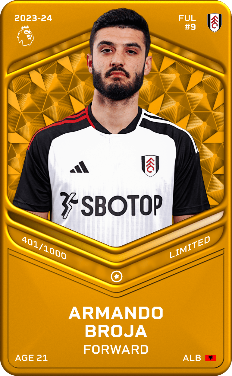 Armando Broja 2023-24 • Limited 401/1000