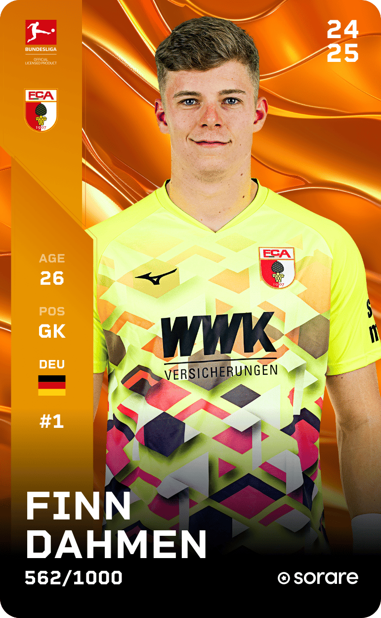 Finn Dahmen 2024-25 • Limited 562/1000