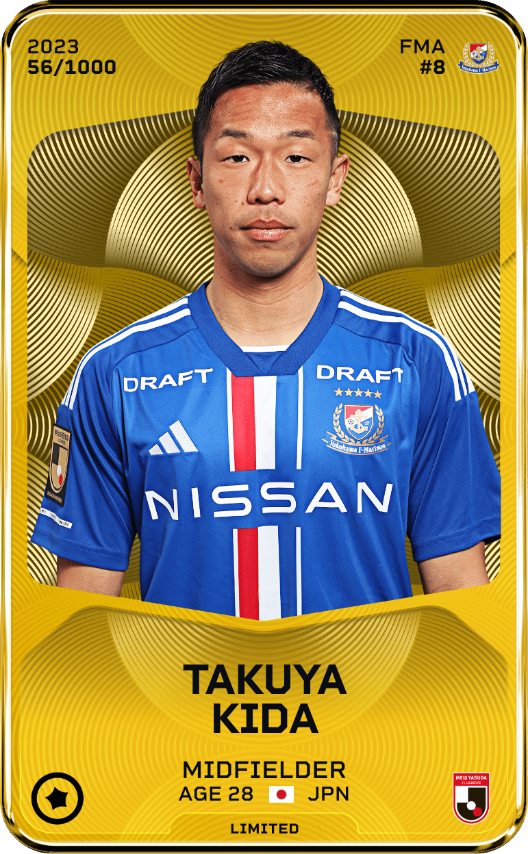 Takuya Kida 2023-24 • Limited 56/1000