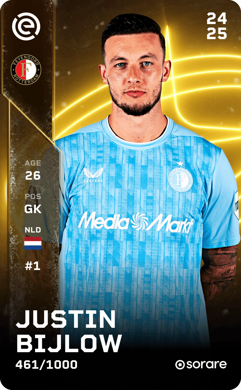 Justin Bijlow 2024-25 • Limited 461/1000
