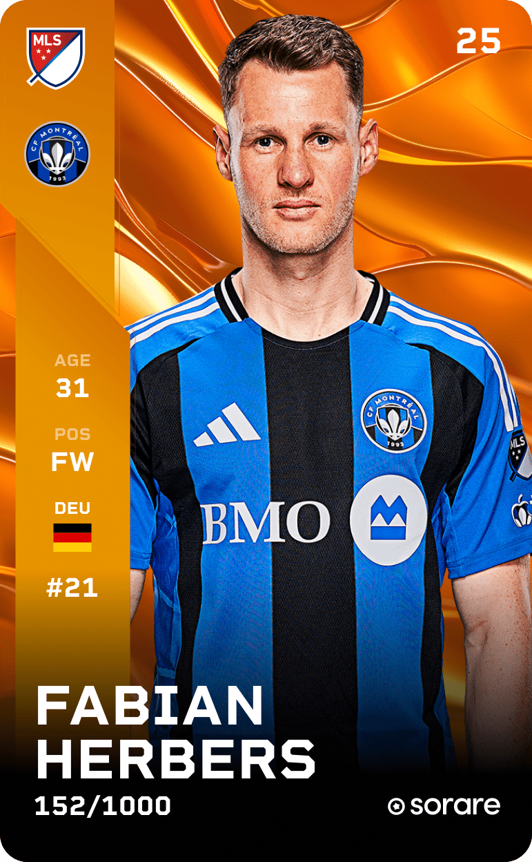 Fabian Herbers 2025-26 • Limited 152/1000