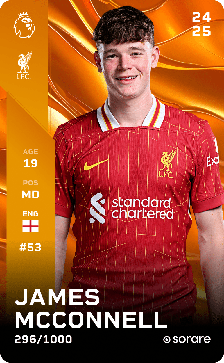 James McConnell 2024-25 • Limited 296/1000