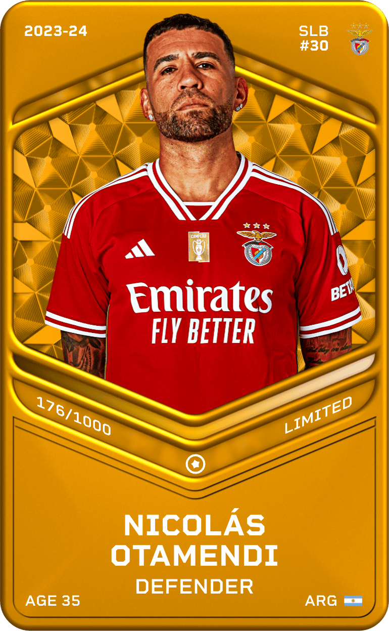 Nicolás Otamendi 2023-24 • Limited 176/1000