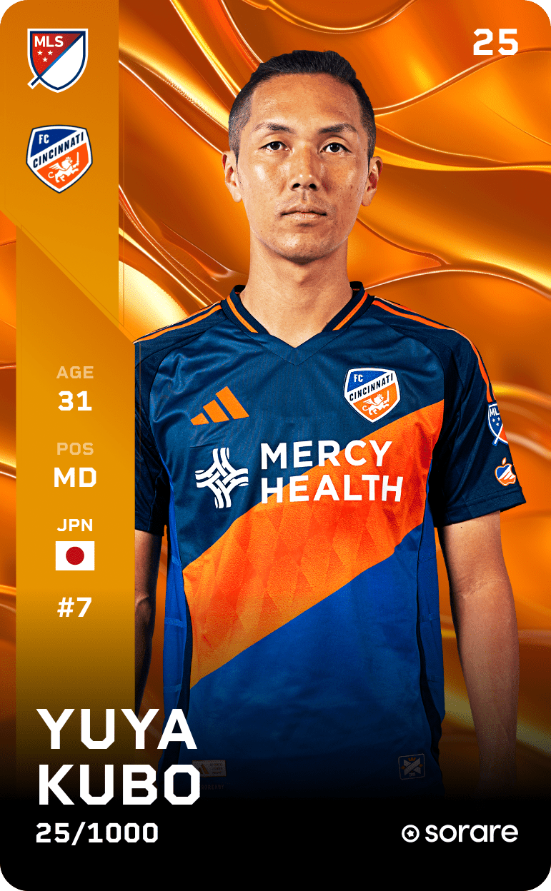 Yuya Kubo 2025-26 • Limited 25/1000