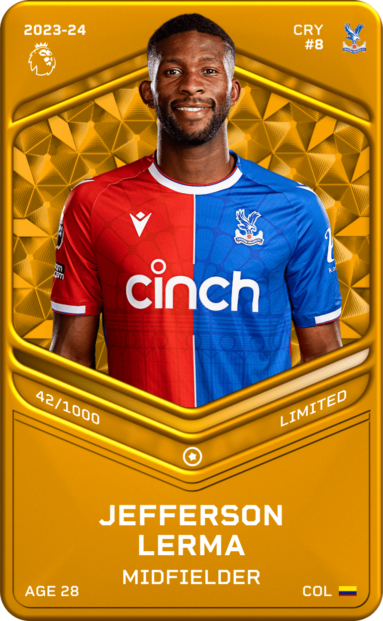 Jefferson Lerma 2023-24 • Limited 42/1000