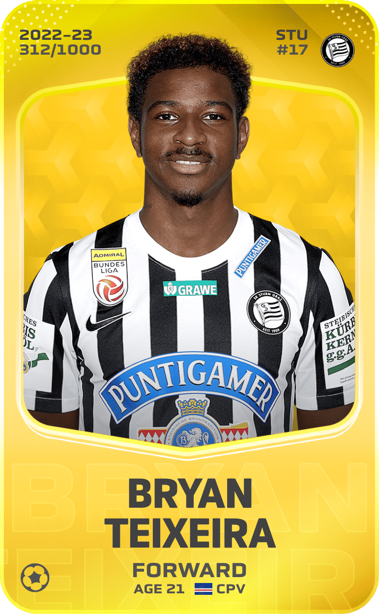 Bryan Teixeira 2022-23 • Limited 312/1000