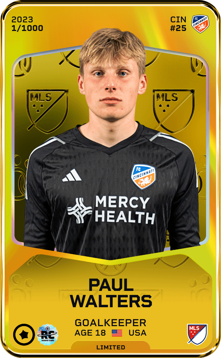Paul Walters 2023-24 • Limited 1/1000