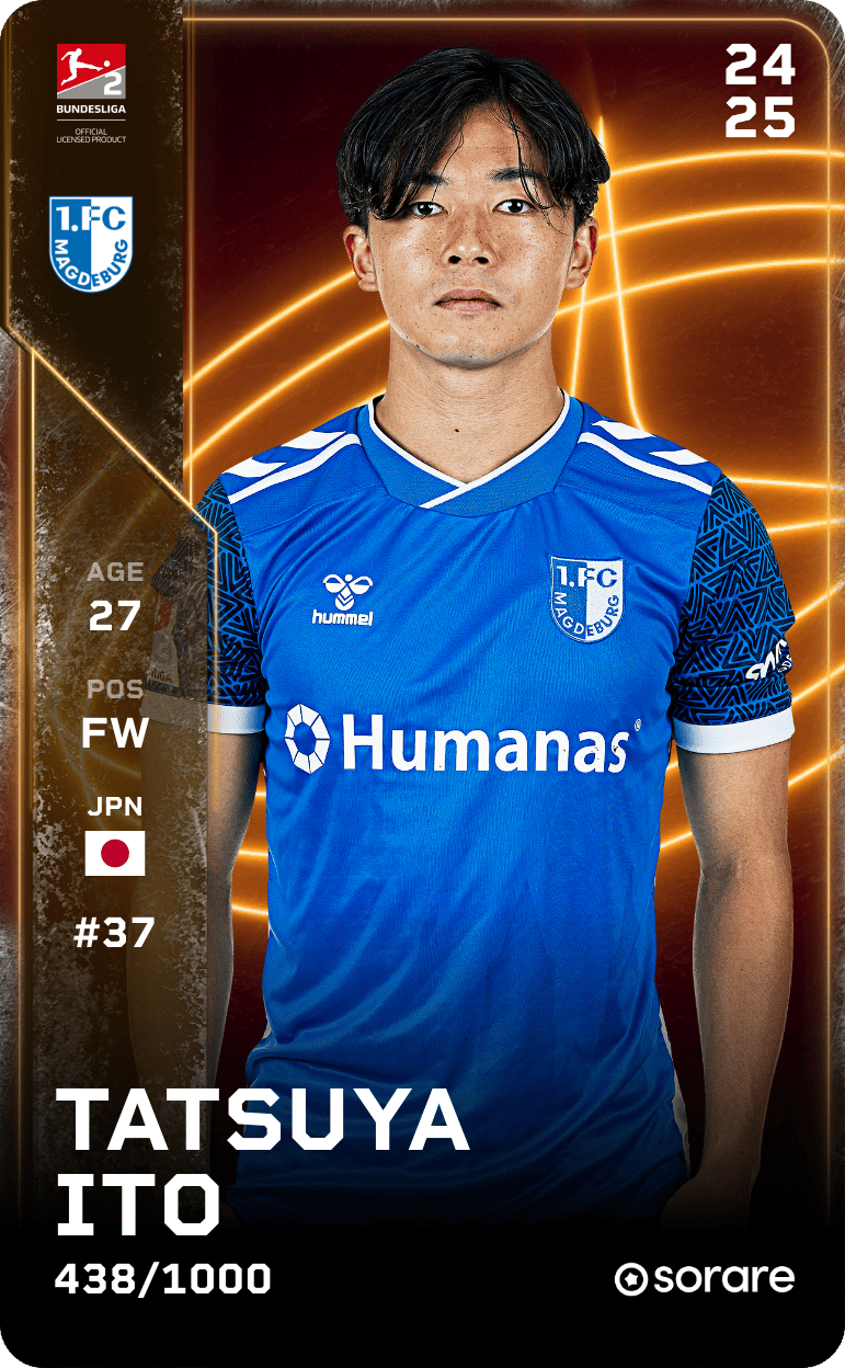 Tatsuya Ito 2024-25 • Limited 438/1000