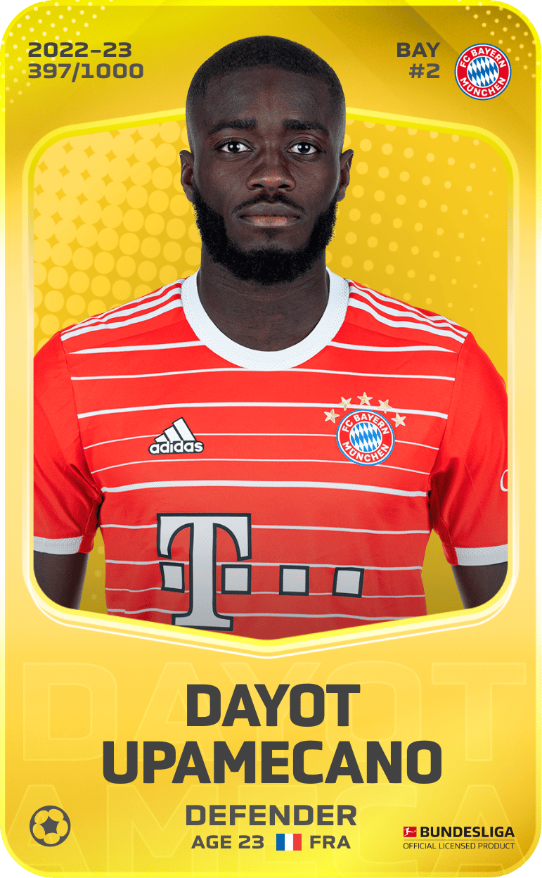 Dayot Upamecano 2022-23 • Limited 397/1000