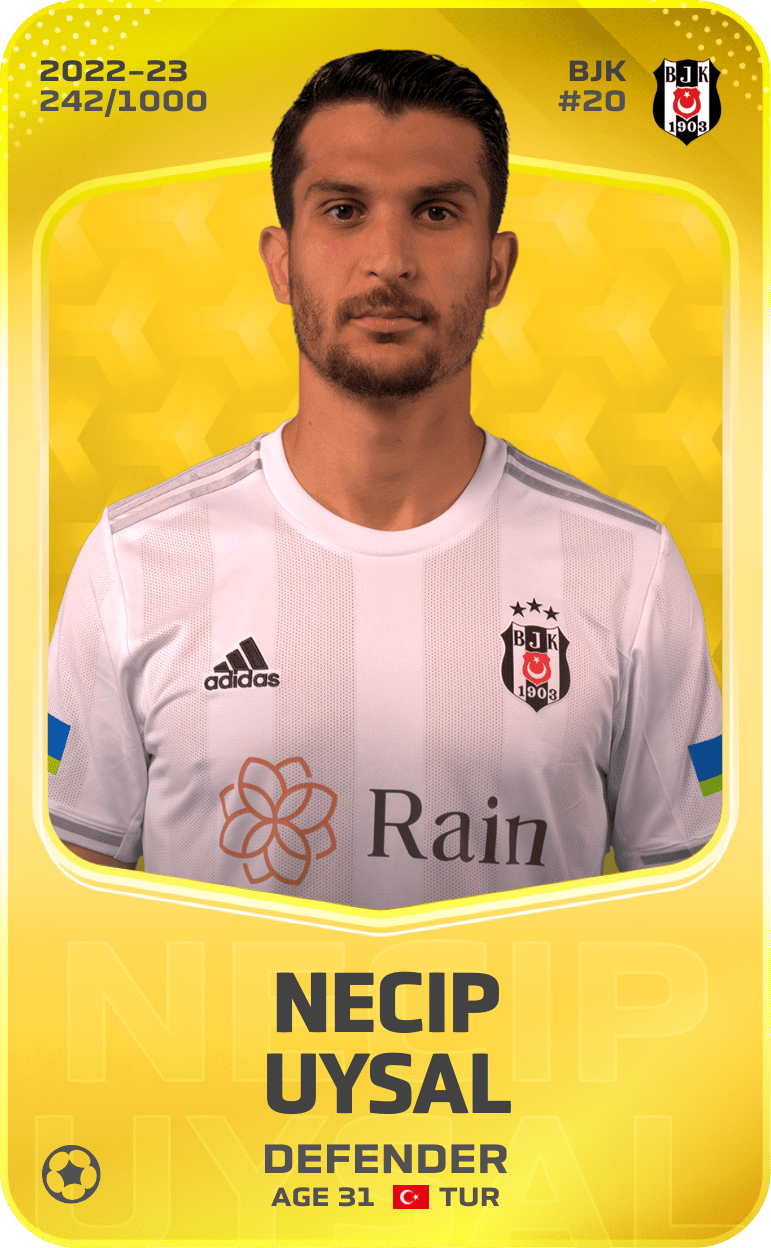 Necip Uysal 2022-23 • Limited 242/1000