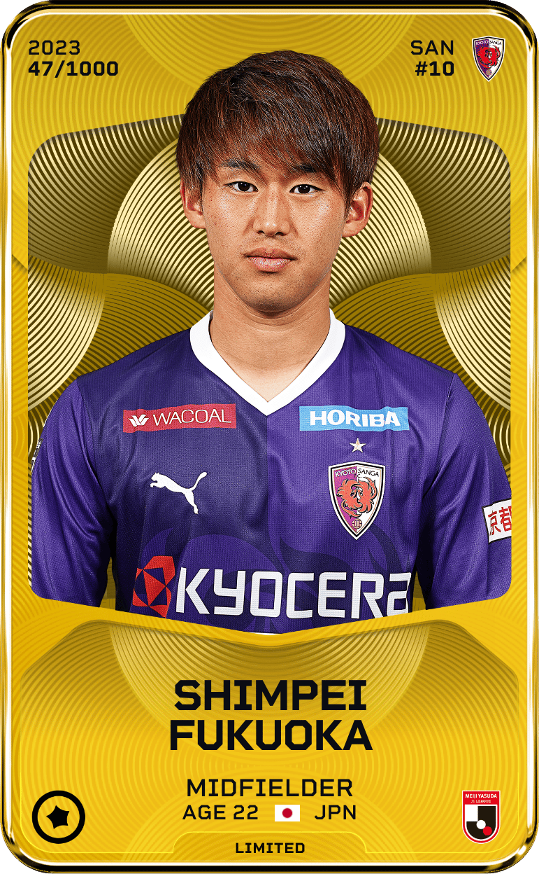 Shimpei Fukuoka 2023-24 • Limited 47/1000