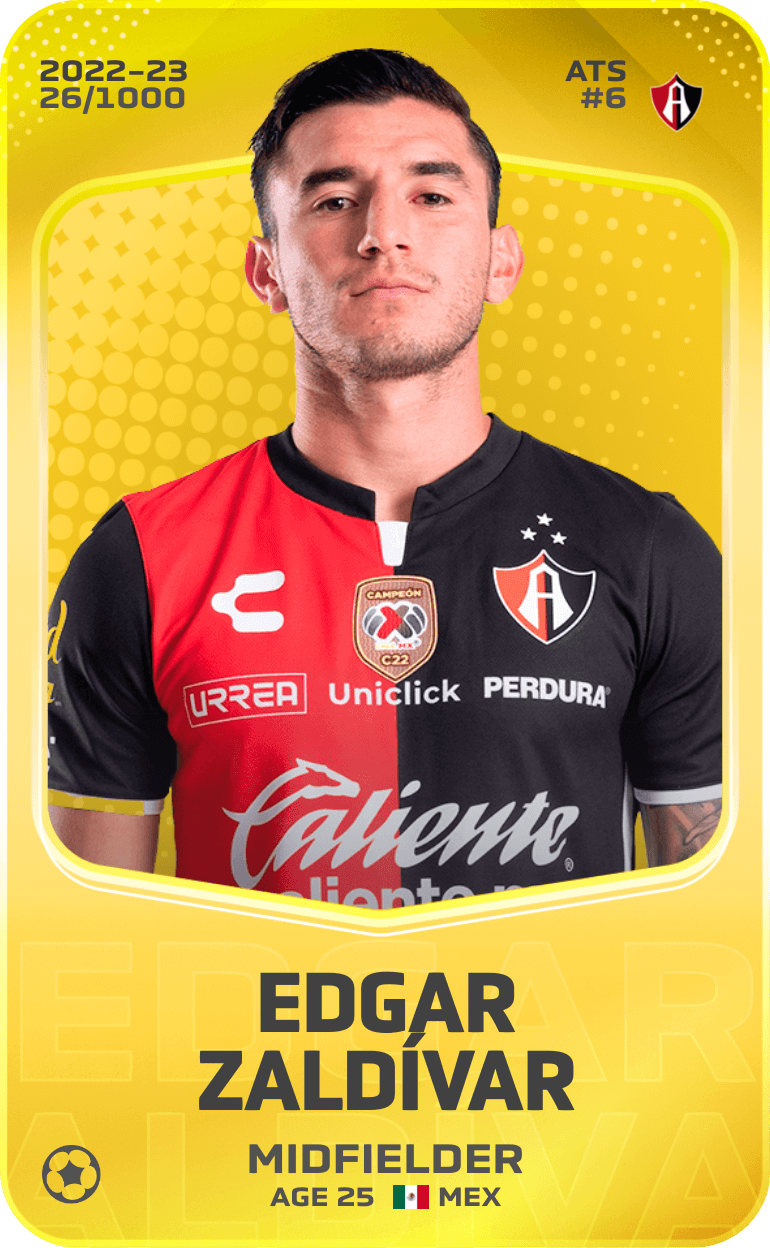 Edgar Zaldívar 2022-23 • Limited 26/1000