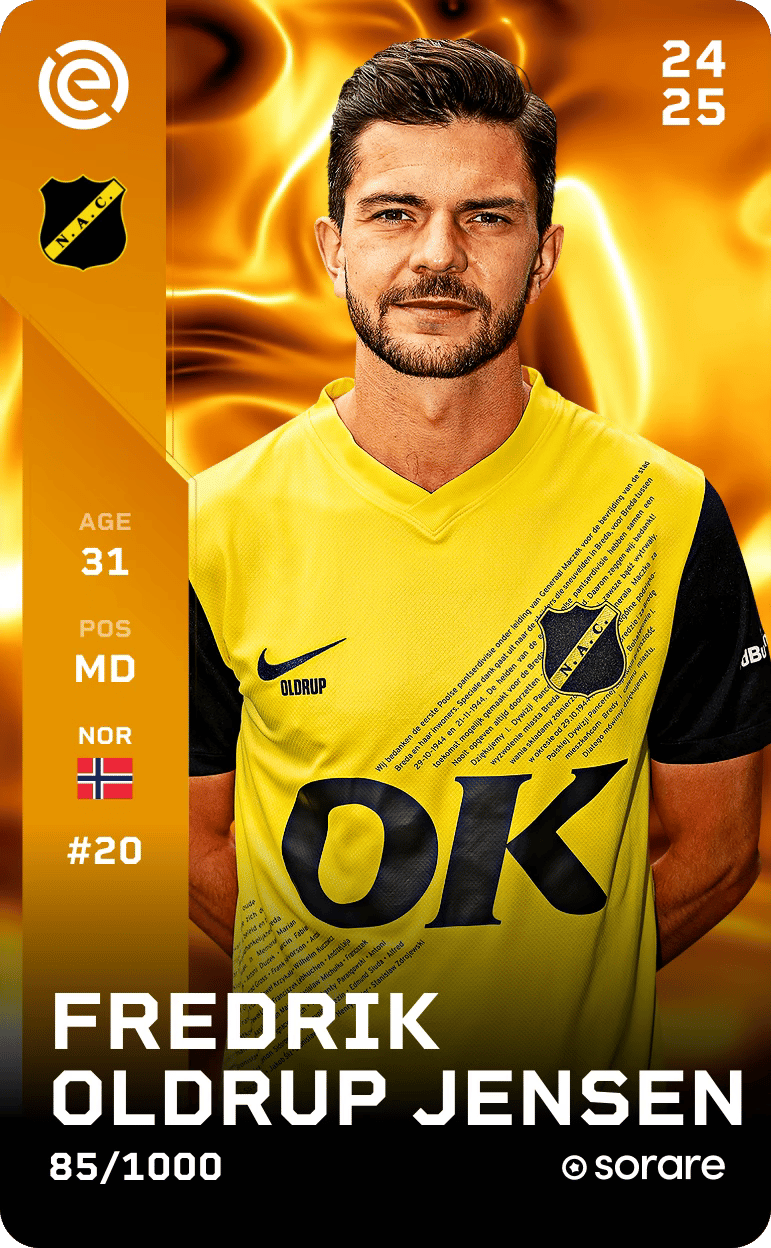 Fredrik Oldrup Jensen 2024-25 • Limited 85/1000