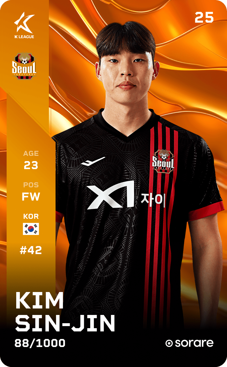 Kim Sin-Jin 2025-26 • Limited 88/1000