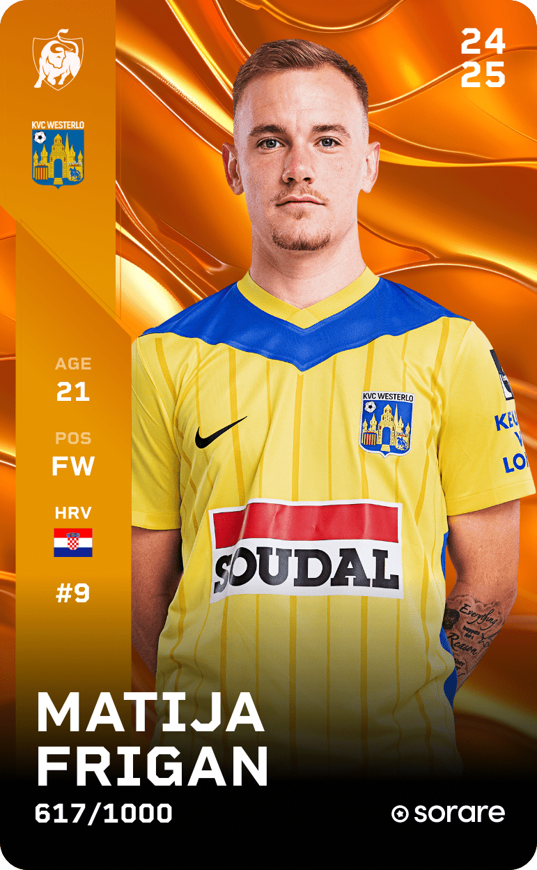 Matija Frigan 2024-25 • Limited 617/1000