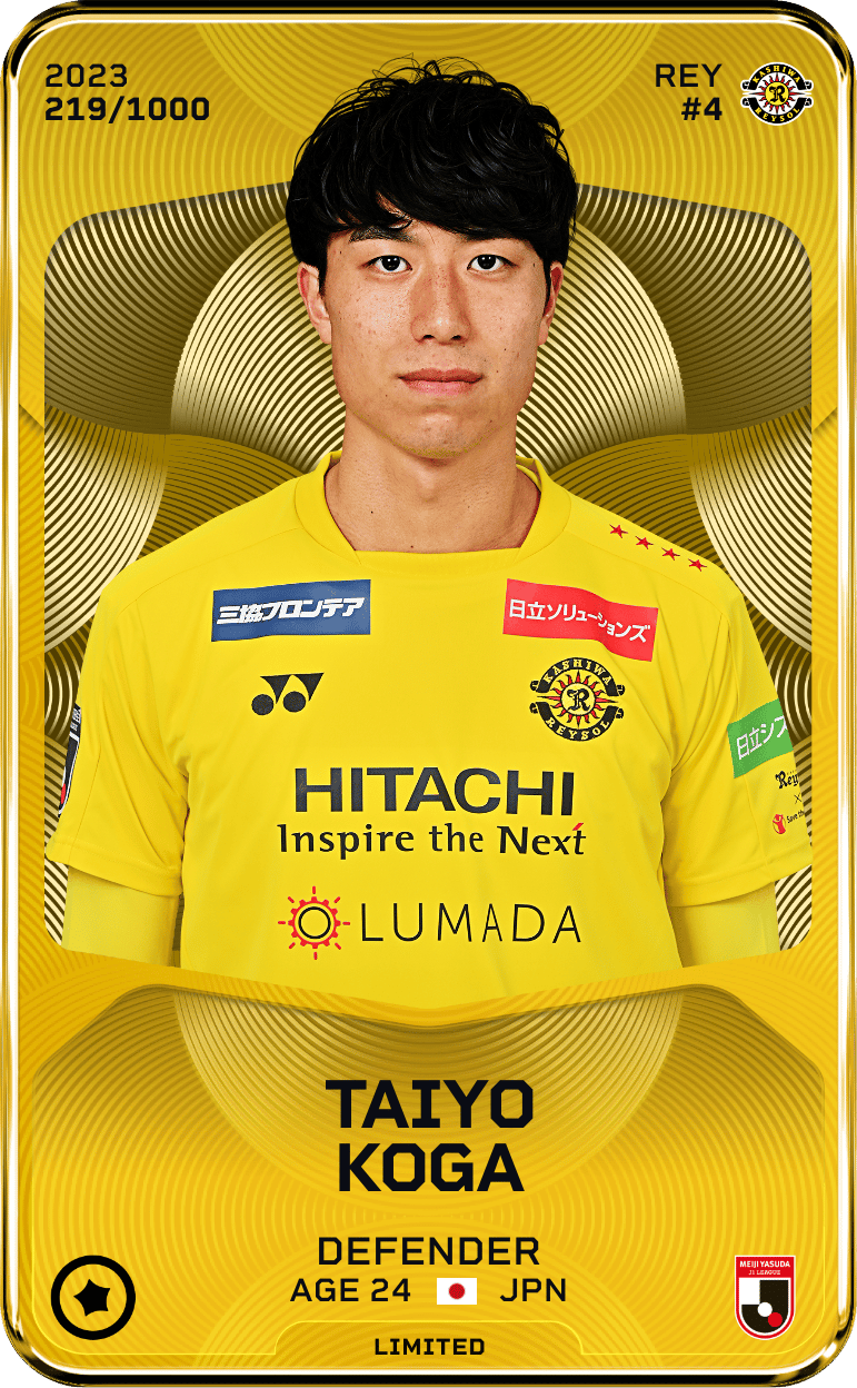 Taiyo Koga 2023-24 • Limited 219/1000