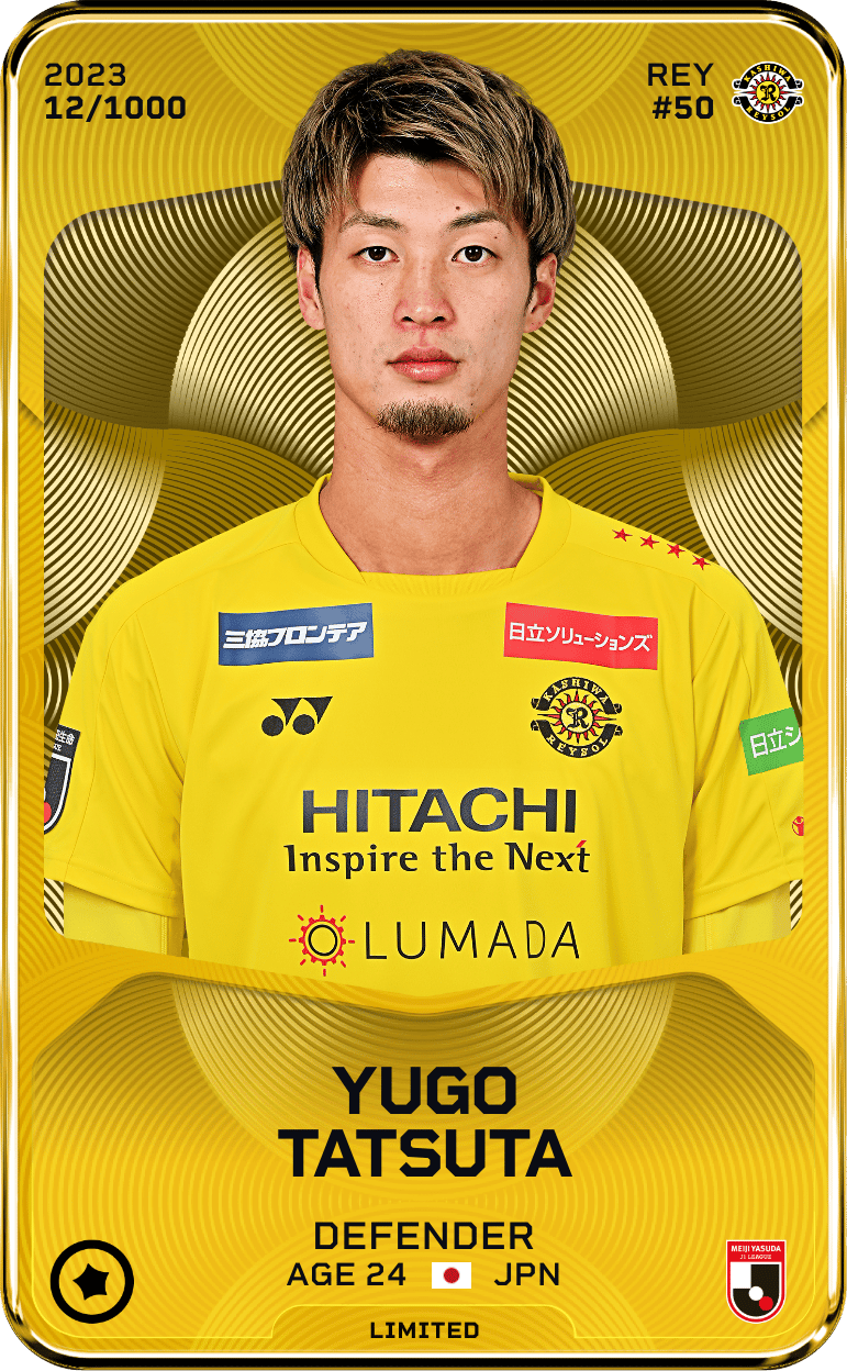 Yugo Tatsuta 2023-24 • Limited 12/1000