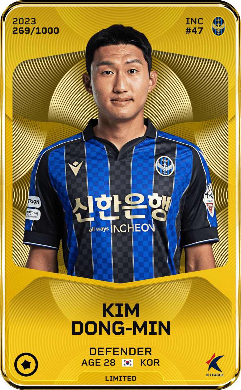 Kim Dong-Min 2023-24 • Limited 269/1000