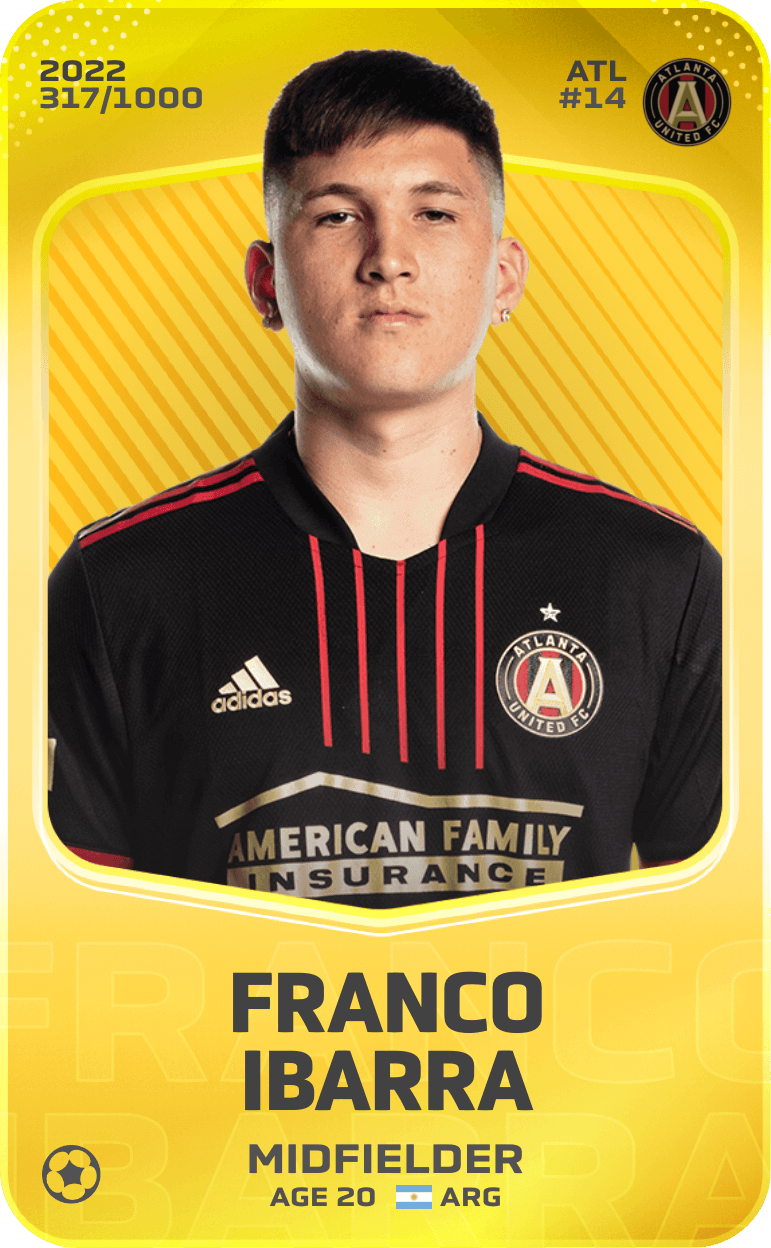 Franco Ibarra 2022-23 • Limited 317/1000