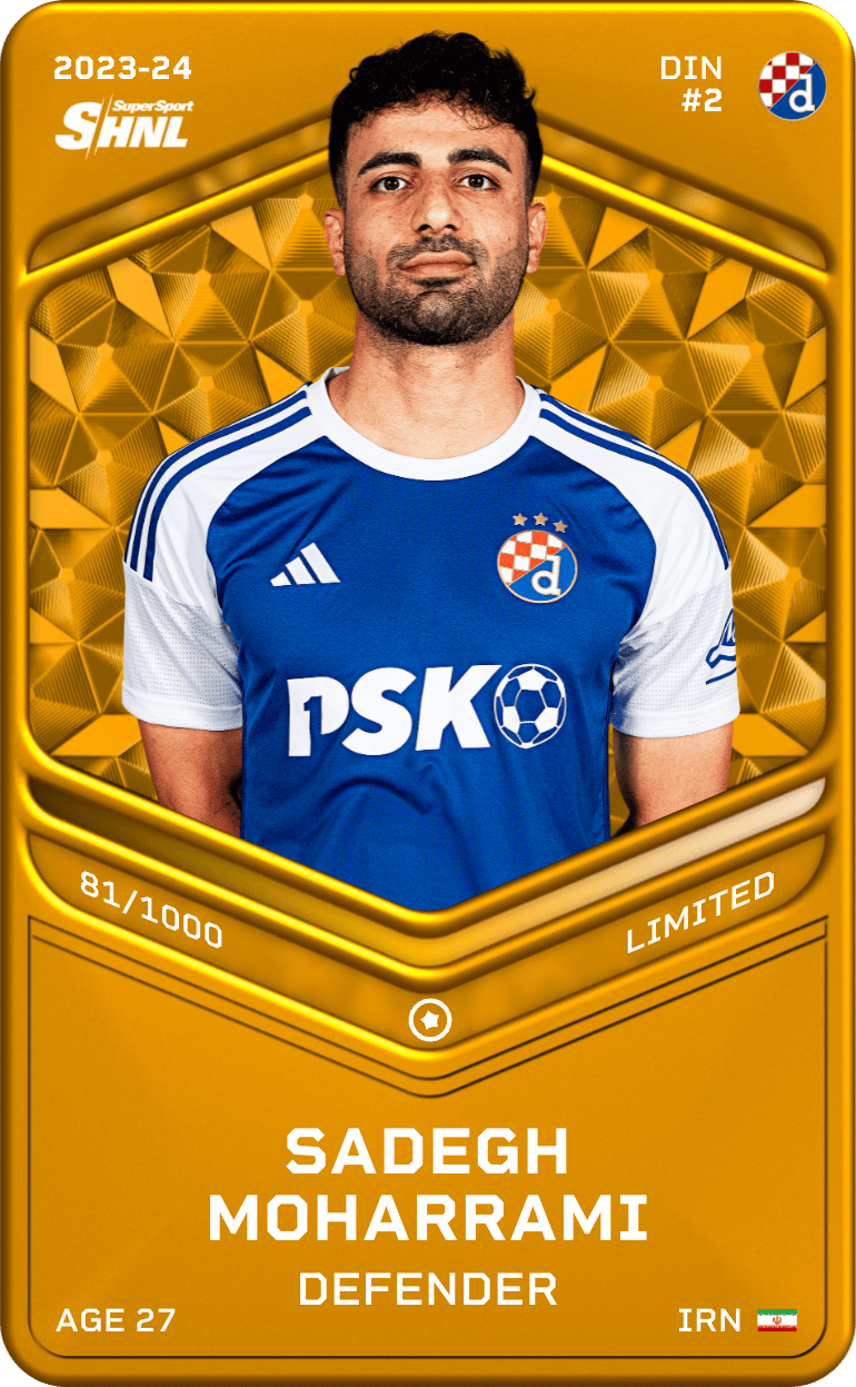 Sadegh Moharrami 2023-24 • Limited 81/1000