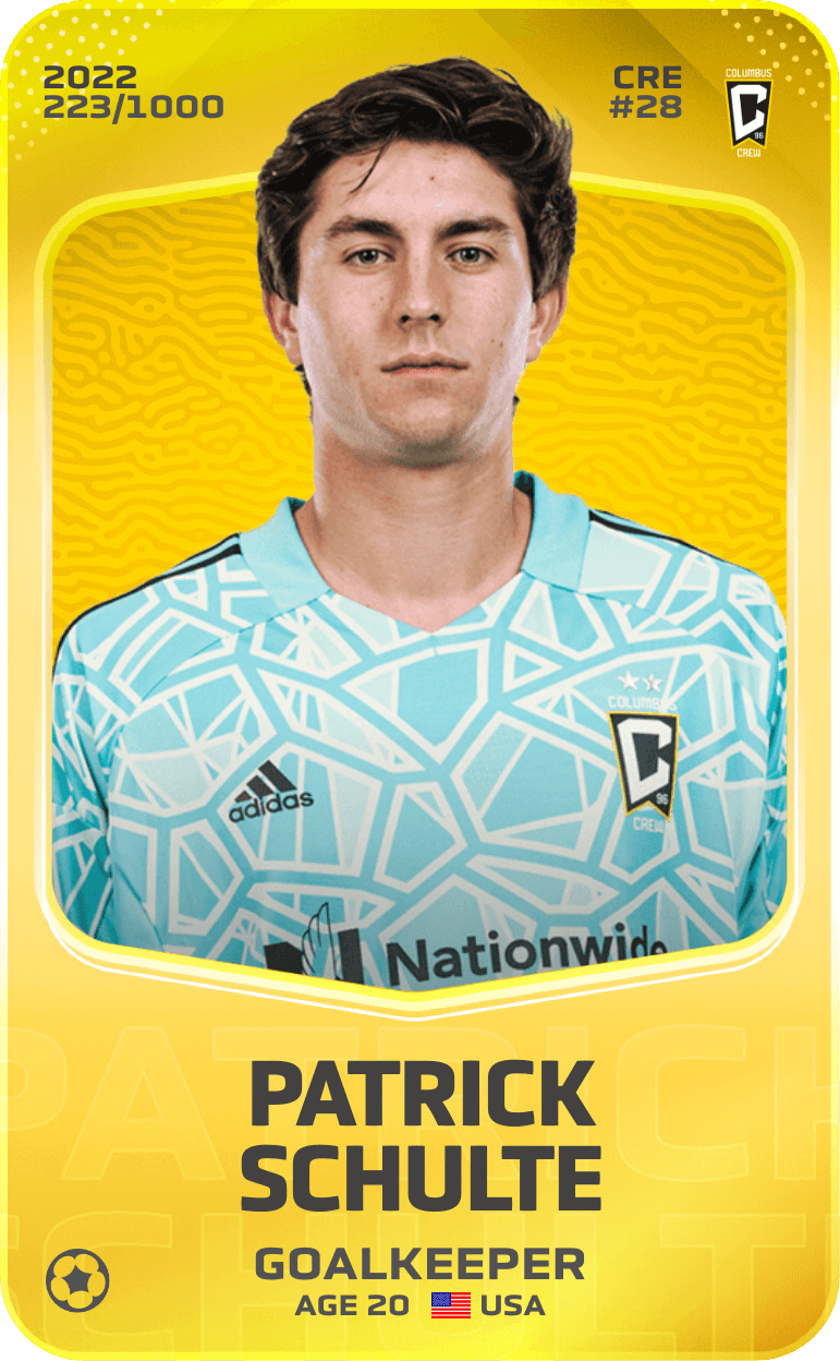 Patrick Schulte 2022-23 • Limited 223/1000