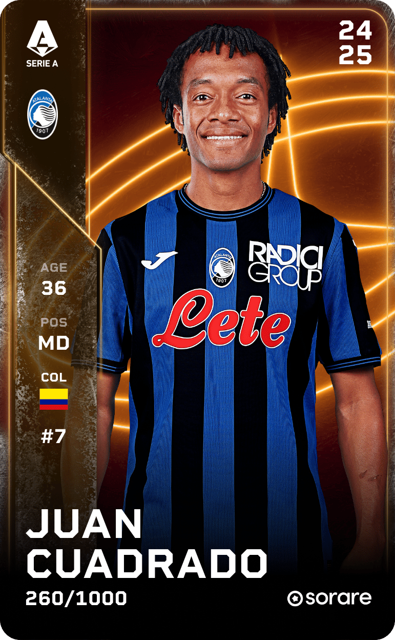 Juan Cuadrado 2024-25 • Limited 260/1000