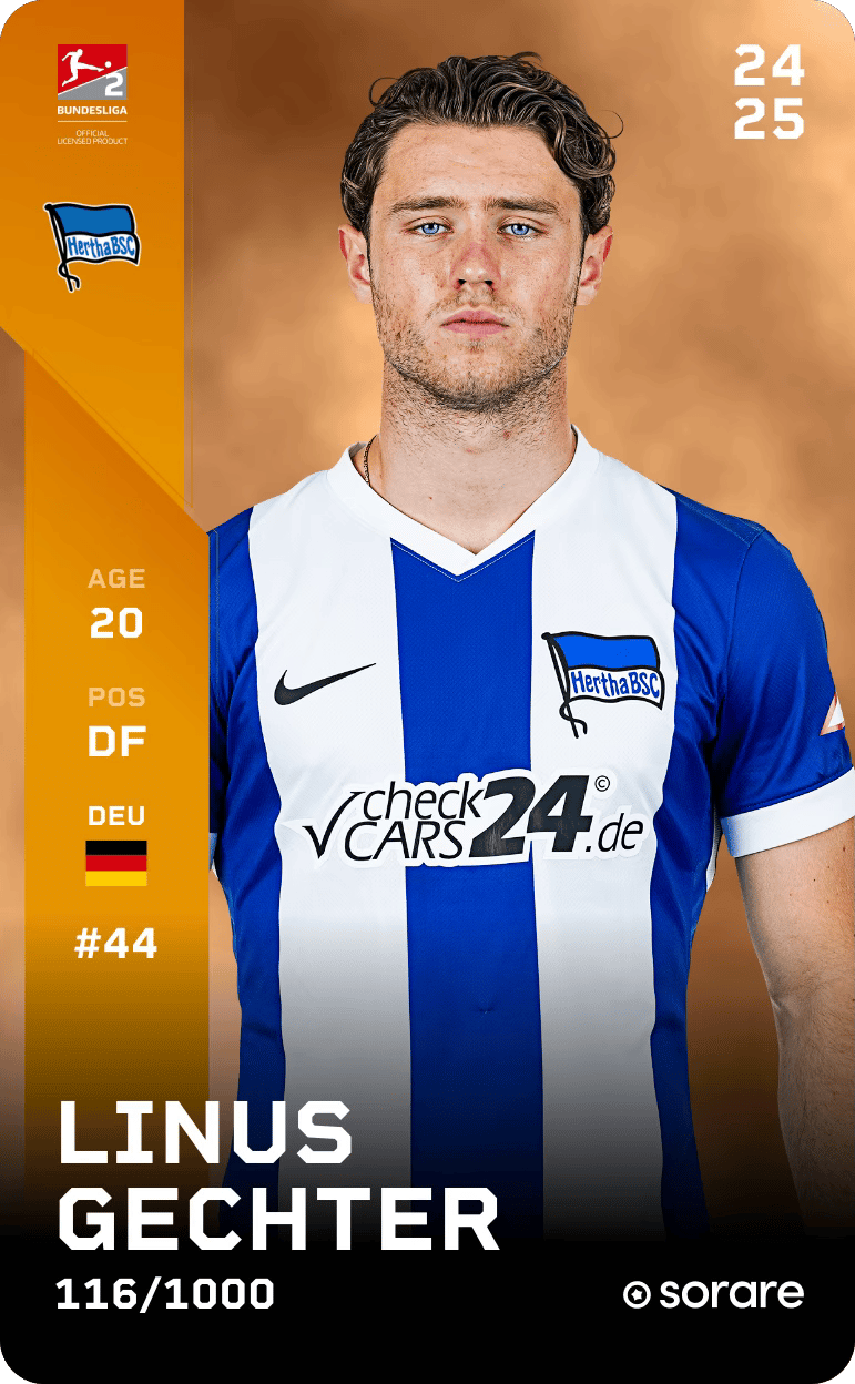 Linus Gechter 2024-25 • Limited 116/1000