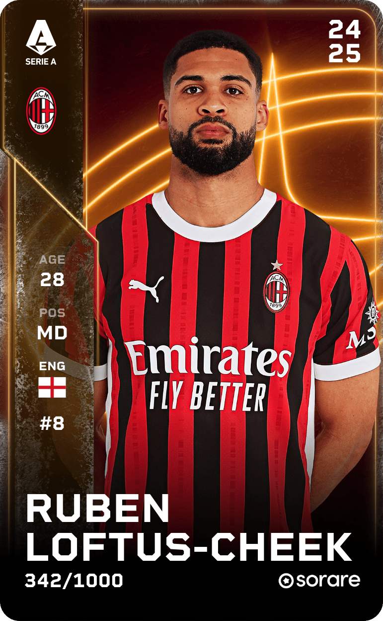 Ruben Loftus-Cheek 2024-25 • Limited 342/1000