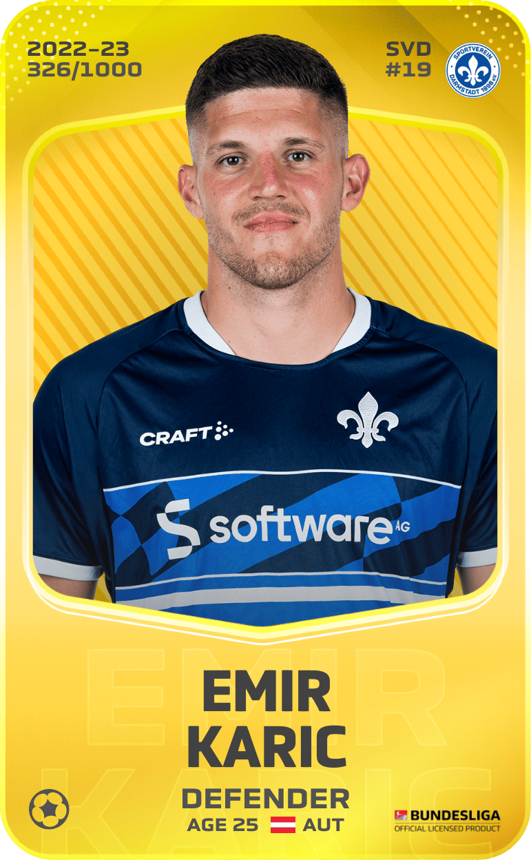 Emir Karic 2022-23 • Limited 326/1000